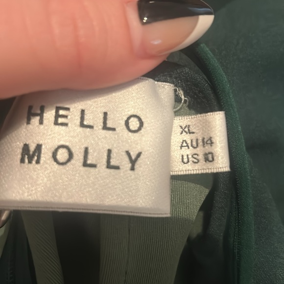 Hello Molly, dark green dress - Picture 5 of 5